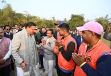 मुख्यमंत्री धामी की मौजूदगी में ग्रामीण क्रिकेट टूर्नामेंट का भव्य समापन