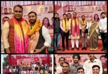 युवा मोर्चा कार्यकर्ताओं ने रैली निकालकर किया नए मंडल अध्यक्ष का अभिनंदन