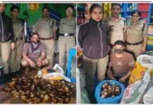 ऊखीमठ में आबकारी विभाग की बड़ी कार्रवाई, अवैध शराब के साथ दो तस्कर गिरफ्तार